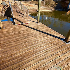 Professional Dock Staining in Lexington, SC: Extend the Life of Your Lake Murray Dock Thumbnail