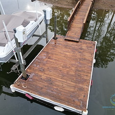 Lake-Murray-Dock-Pressure-Washing-Wood-Staining-Project-in-Lexington-South-Carolina 11