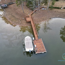 Lake-Murray-Dock-Pressure-Washing-Wood-Staining-Project-in-Lexington-South-Carolina 12